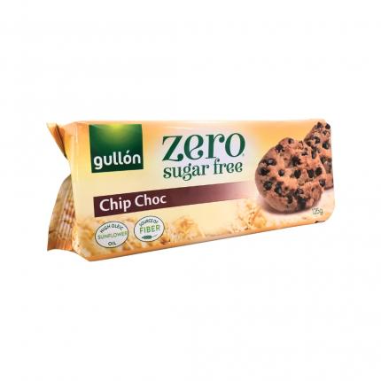 Bánh Gullon Zero sugar free Chip Choc - Bánh ăn kiêng cho người ăn kiêng (125gr)