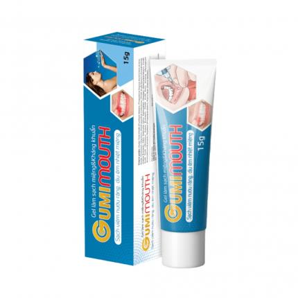 Gumimouth - Gel làm sạch viêm nướu răng, kháng khuẩn tuýp 15gam