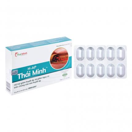 H-AP Thái Minh hỗ trợ giảm huyết áp