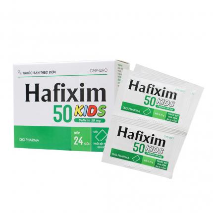 Thuốc Hafixim 50 Kids - Điều trị nhiễm khuẩn