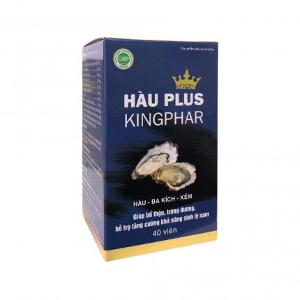 Hàu Plus Kingphar - Bồi bổ sinh lực hộp 40 viên