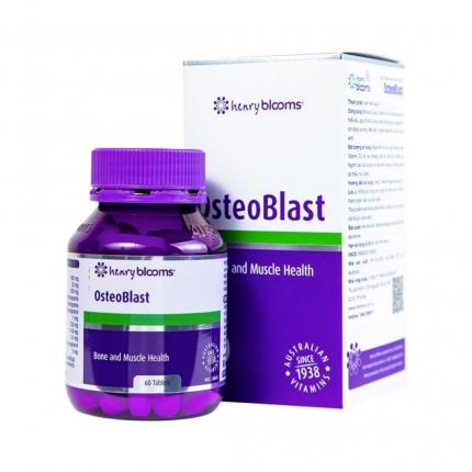 Henry Blooms OsteoBlast - Bổ sung canxi giúp xương và răng chắc khỏe