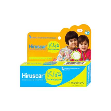 Hiruscar Kids Medinova tuýp 10g - Giảm sẹo, làm mờ vết thâm cho trẻ