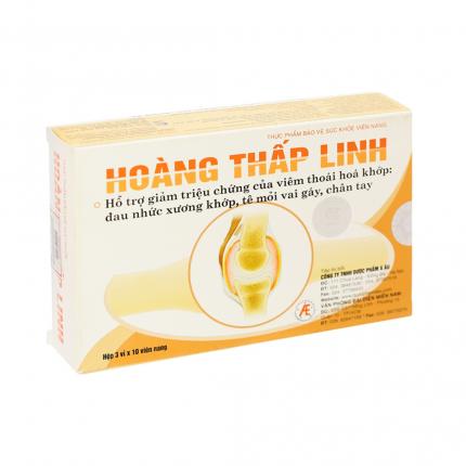 Hoàng Thấp Linh - Hỗ trợ gảm đau xương khớp, tê mỏi vai gáy