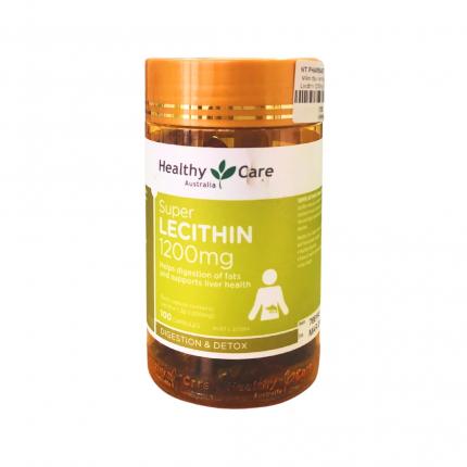 Healthy Care Super Lecithin 1200mg - Tăng cường chức năng gan