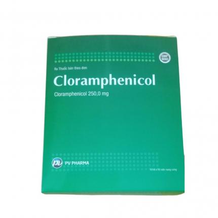 Thuốc Cloramphenicol 250 mg Phúc Vinh - Điều trị nhiễm khuẩn nặng
