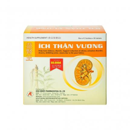 Ích Thận Vương - Hỗ trợ cải thiện chức năng thận hộp 180 viên
