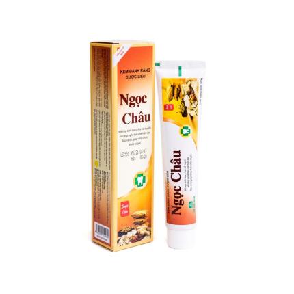 Kem đánh răng dược liệu Ngọc Châu - Bảo vệ răng miệng, ngăn ngừa sâu răng (100g)