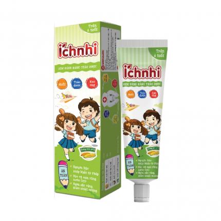 Kem đánh răng Ích Nhi - Bảo vệ răng miệng cho trẻ từ 6 tuổi trở lên (75g)