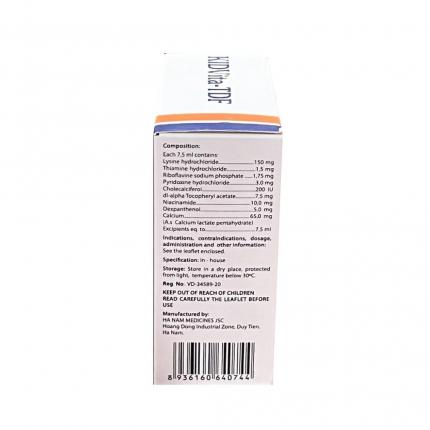 KIDVita - TDF - Bổ sung vitamin và acid amin cho cơ thể