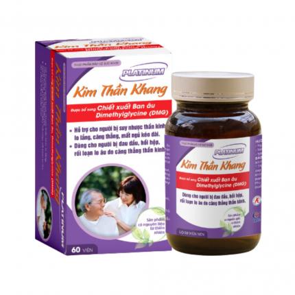 Kim Thần Khang Platinum - Giúp dưỡng tâm, an thần