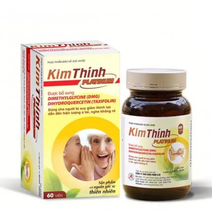 Kim Thính Platinum - Giảm ù tai, tăng cường thính giác