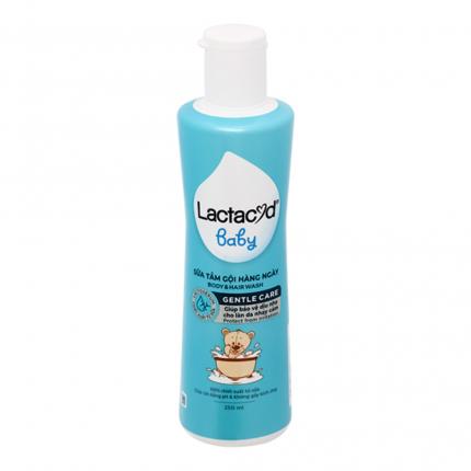 Lactacyd BB Gentle Care 250ml - Sữa tắm gội cho bé