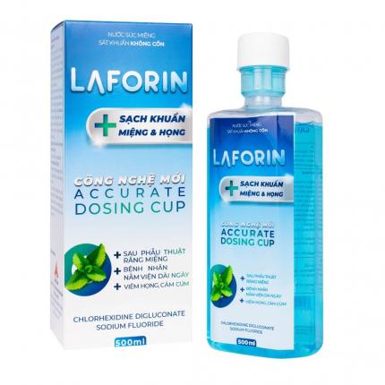 Laforin 500ml - Nước súc miệng diệt khuẩn