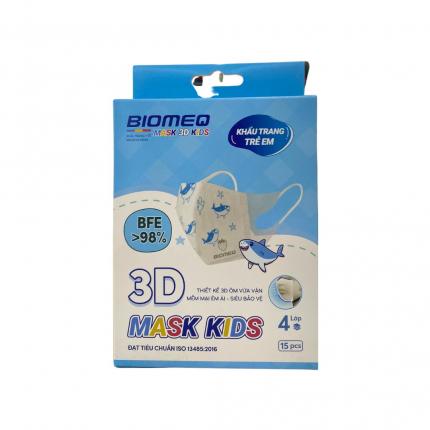 Link Đăng Ký HZ88.com trẻ em Biomeq 3D Mask Kids Hộp 15 chiếc