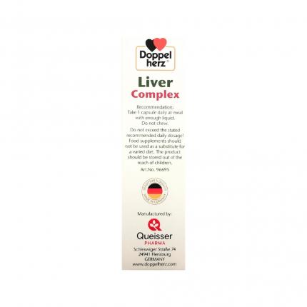 Liver Complex Doppelherz - Thanh nhiệt giải độc gan