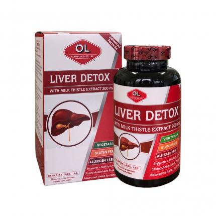 Olympian Labs Liver Detox Mỹ - Giải độc và tăng cường chức năng gan