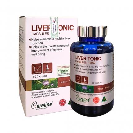 Careline Liver Tonic - Cải thiện chức năng gan hộp 60 viên