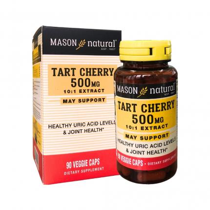 Mason Natural Tart Cherry 500mg - Giảm acid uric m&aacute;u
