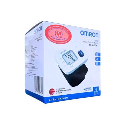 Máy đo huyết áp cổ tay Omron HEM 6161 chính hãng