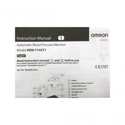 Máy đo huyết áp Omron Hem 7143T1
