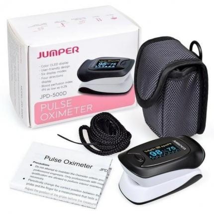Máy đo nồng độ oxy trong máu SpO2 Jumper JPD-500D (OLED)