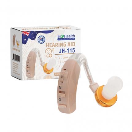 Máy trợ thính BioHealth loại đeo tai JH-115 giá tốt cho máy