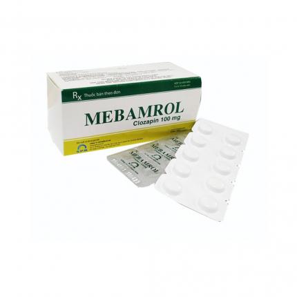Mebamrol 100mg - Điều trị tâm thần phân liệt, loạn thần bệnh Paskinson