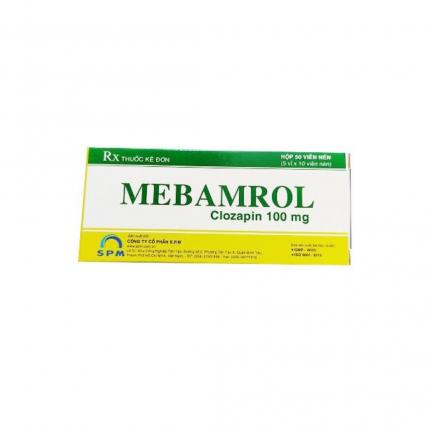 Mebamrol 100mg - Điều trị tâm thần phân liệt, loạn thần bệnh Paskinson
