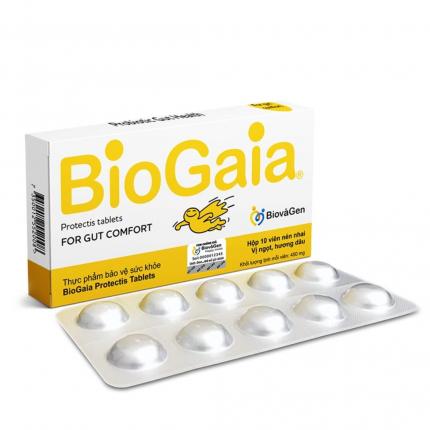 Men vi sinh Biogaia Protectis Tablets - Giảm rối loạn tiêu hóa