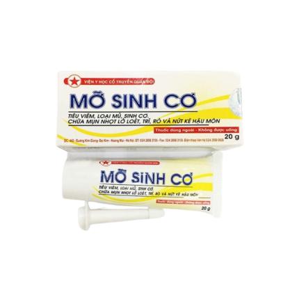 Mỡ Sinh Cơ tuýp 20g - Tiêu viêm, loại mủ, sinh cơ