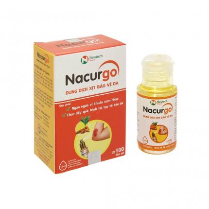 Nacurgo 12ml - Xịt tạo màng bảo vệ vết thương