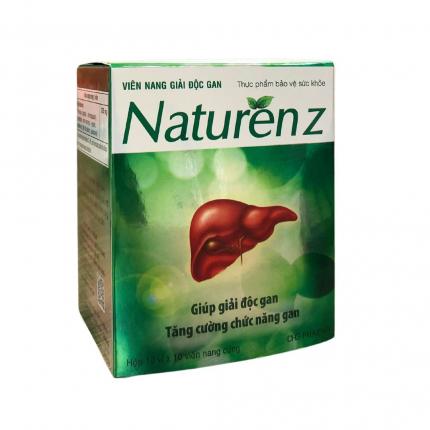 Naturenz - Hỗ trợ giải độc gan hộp 100 viên
