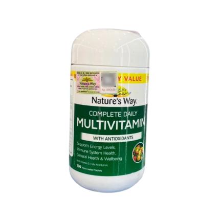 Nature's Way Complete Daily Multivitamin 100 vi&ecirc;n - Bổ sung vitamin tổng hợp cho người bệnh