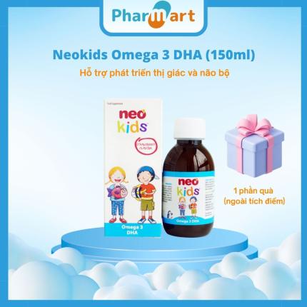 Neo Kids Omega 3 DHA (150ml) - Hỗ trợ phát triển thị giác và não bộ