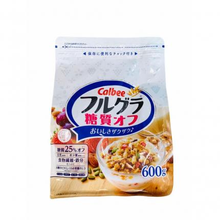 Ngũ cốc Calbee ít đường - Cung cấp dinh dưỡng và năng lượng cho cơ thể (600g)