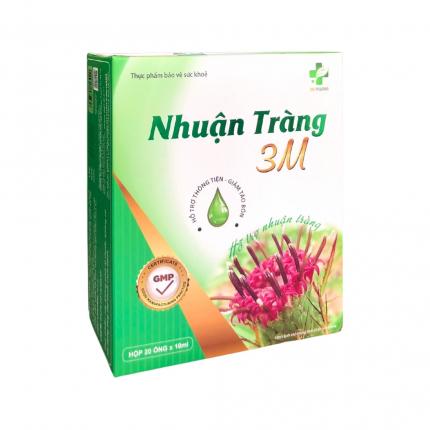 Nhuận tràng 3M - Nhuận tràng, thông tiện, giảm táo bón