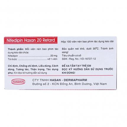 Thành phần và hàm lượng thuốc