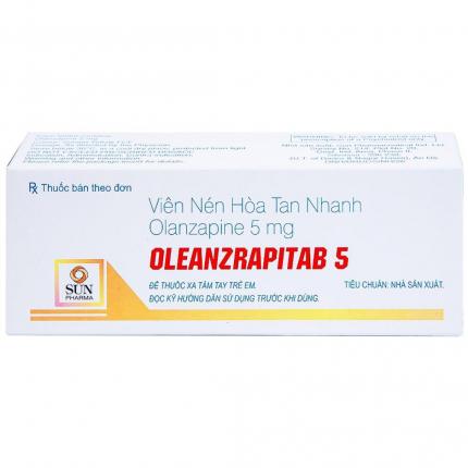 Oleanzrapitab 5 - Điều trị bệnh tâm thần phân liệt