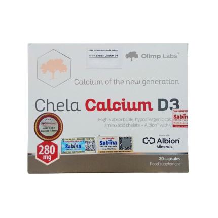 Olimp Labs Chela-Calcium D3 - Bổ sung canxi D3 toàn diện