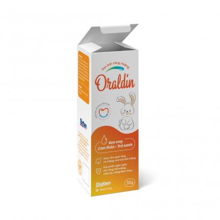 Gel Oraldin - Giúp làm sạch răng miệng, ngăn ngừa sâu răng (30g)