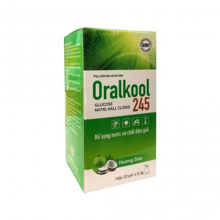 Oralkool 245 Hương Dừa - Hỗ trợ bù nước và chất điện giải