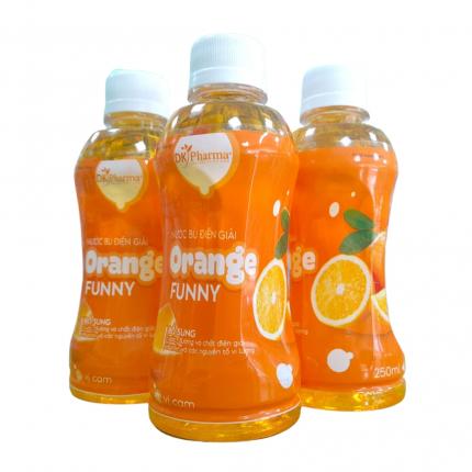 Orange Funny - Bổ sung nước, đường, các chất điện giải