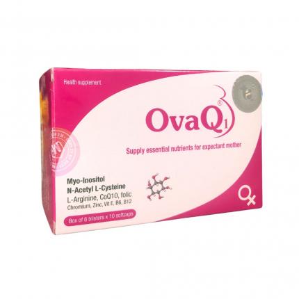 OvaQ1 - Hỗ trợ khả năng thụ thai hộp 60 viên