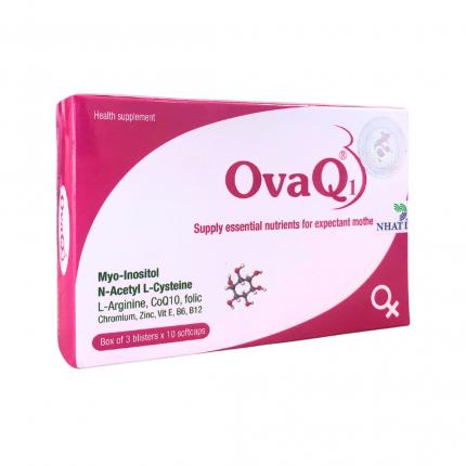 OvaQ1 - Hỗ trợ tăng khả năng mang thai