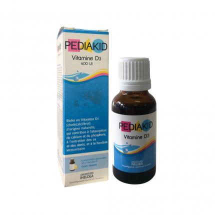 Pediakid Vitamin D3 - Bổ sung D3 cho xương b&eacute; chắc khỏe