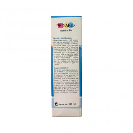Pediakid Vitamin D3 - Bổ sung D3 cho xương bé chắc khỏe