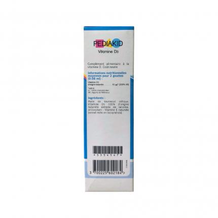 Pediakid Vitamin D3 - Bổ sung D3 cho xương bé chắc khỏe