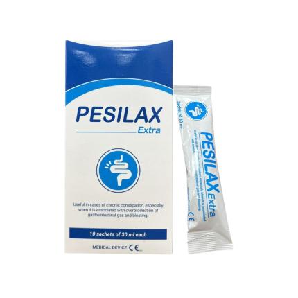 Pesilax Extra (Hộp 10 gói x 30ml) - Nhuận tràng, hỗ trợ giảm táo bón