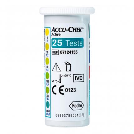 lọ que thử Accu Chek Active 25 test